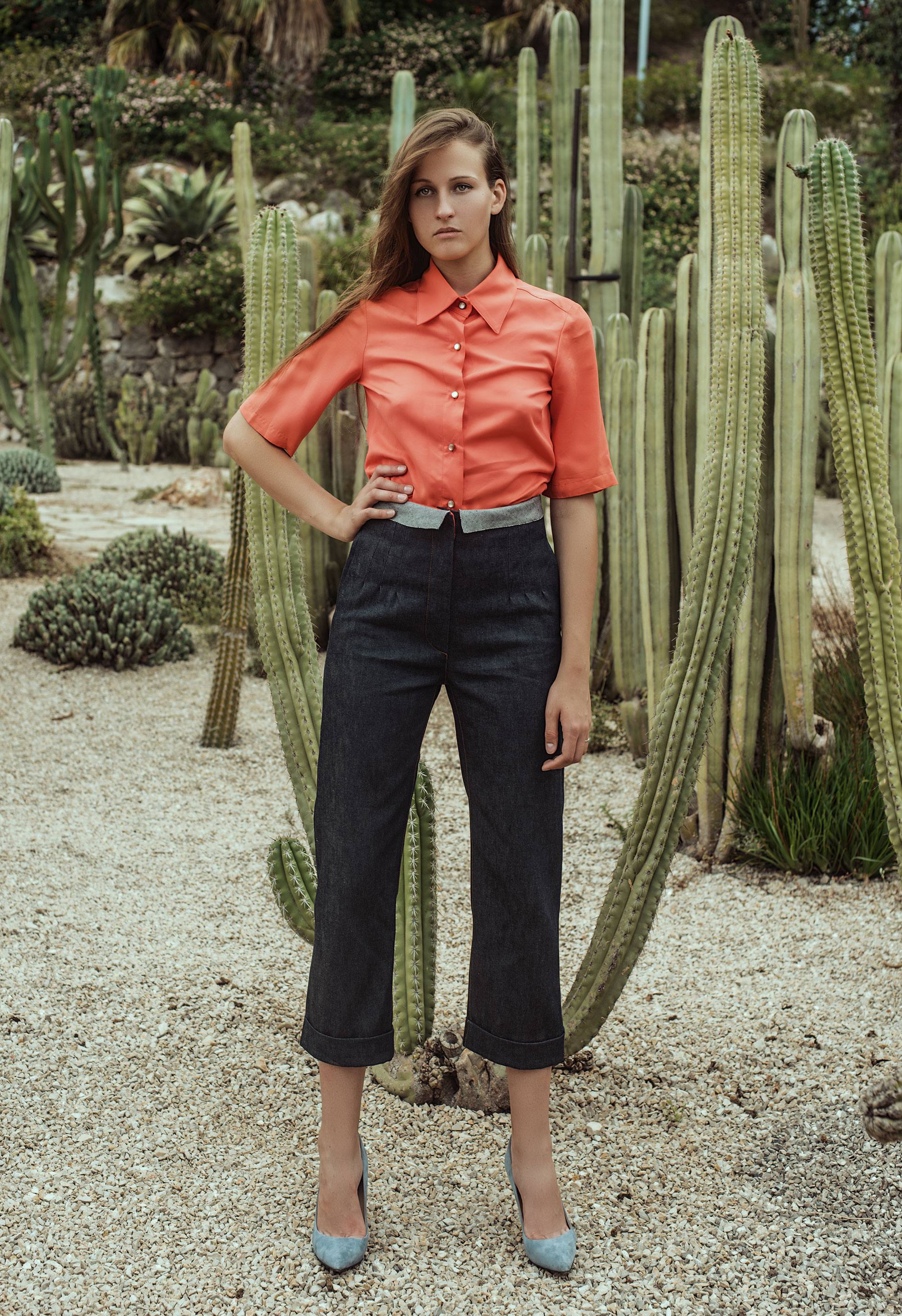 PRÊT À PORTER-BÁSICOS - PANTALONES - Pantalón vaquero midi IO DREAMS