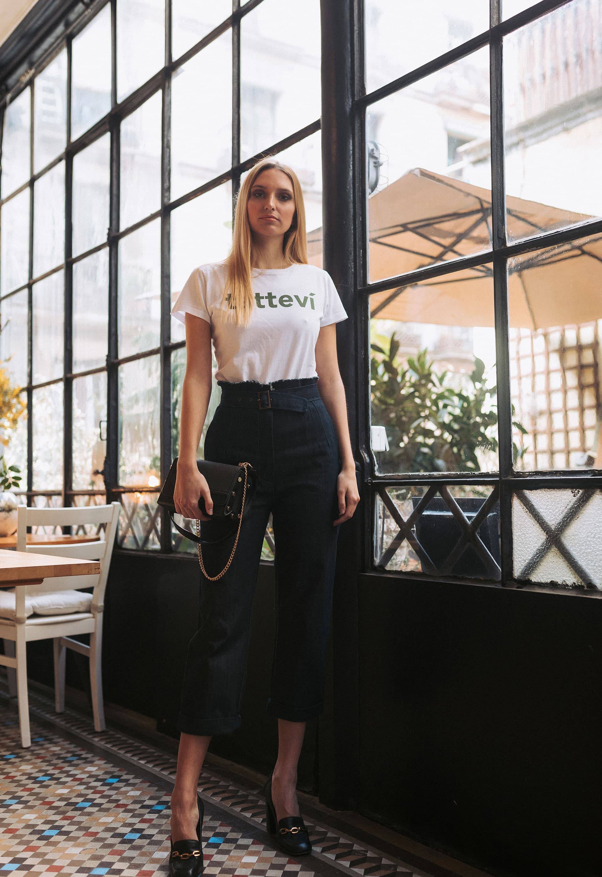 PRÊT À PORTER-BÁSICOS - PANTALONES - Pantalón vaquero midi | IO DREAMS moda sostenible y ética PRÊT À PORTER-BÁSICOS - PANTALONES - Pantalón vaquero midi | IO DREAMS moda sostenible y ética