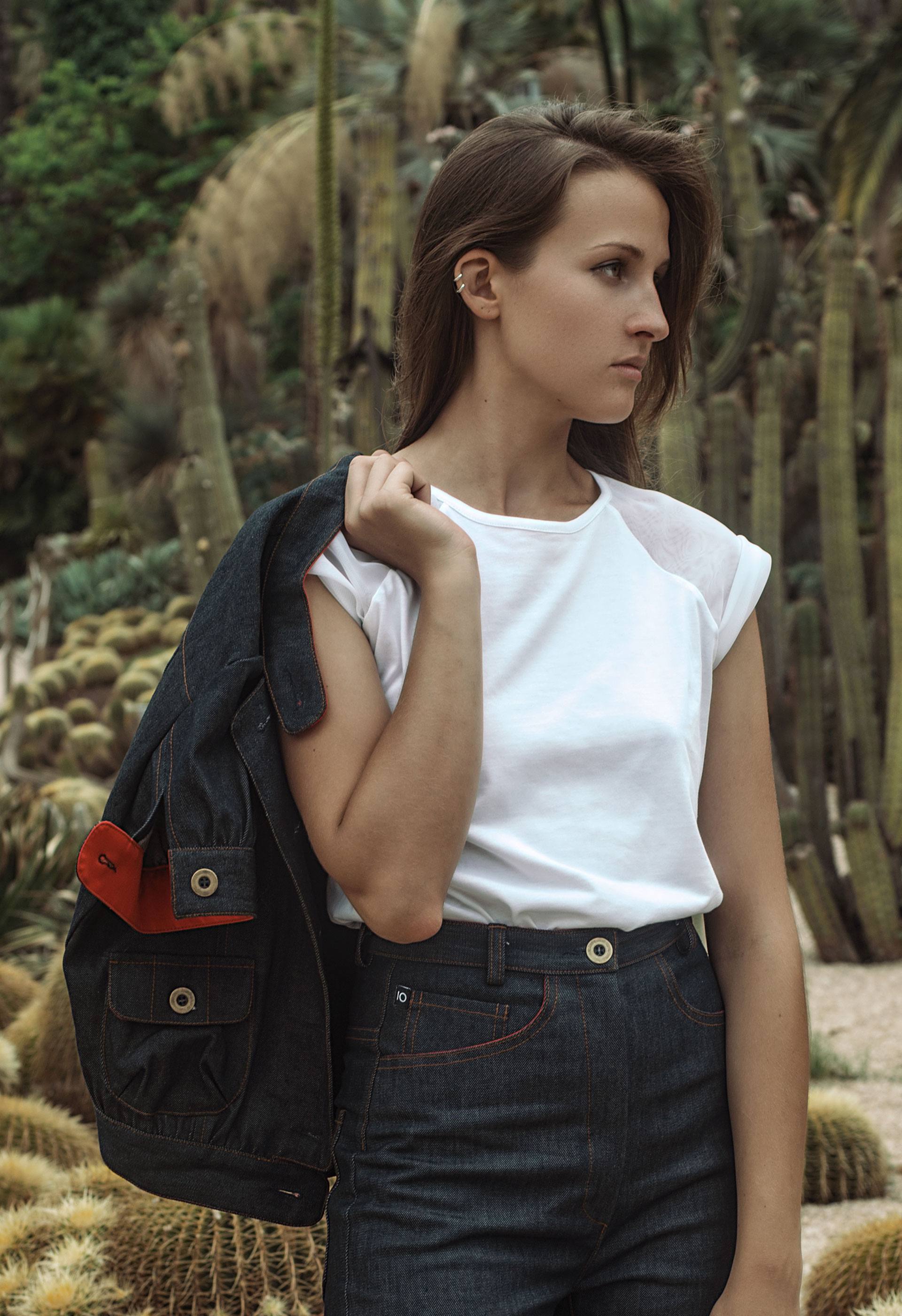 Top sin mangas blanco Kristel