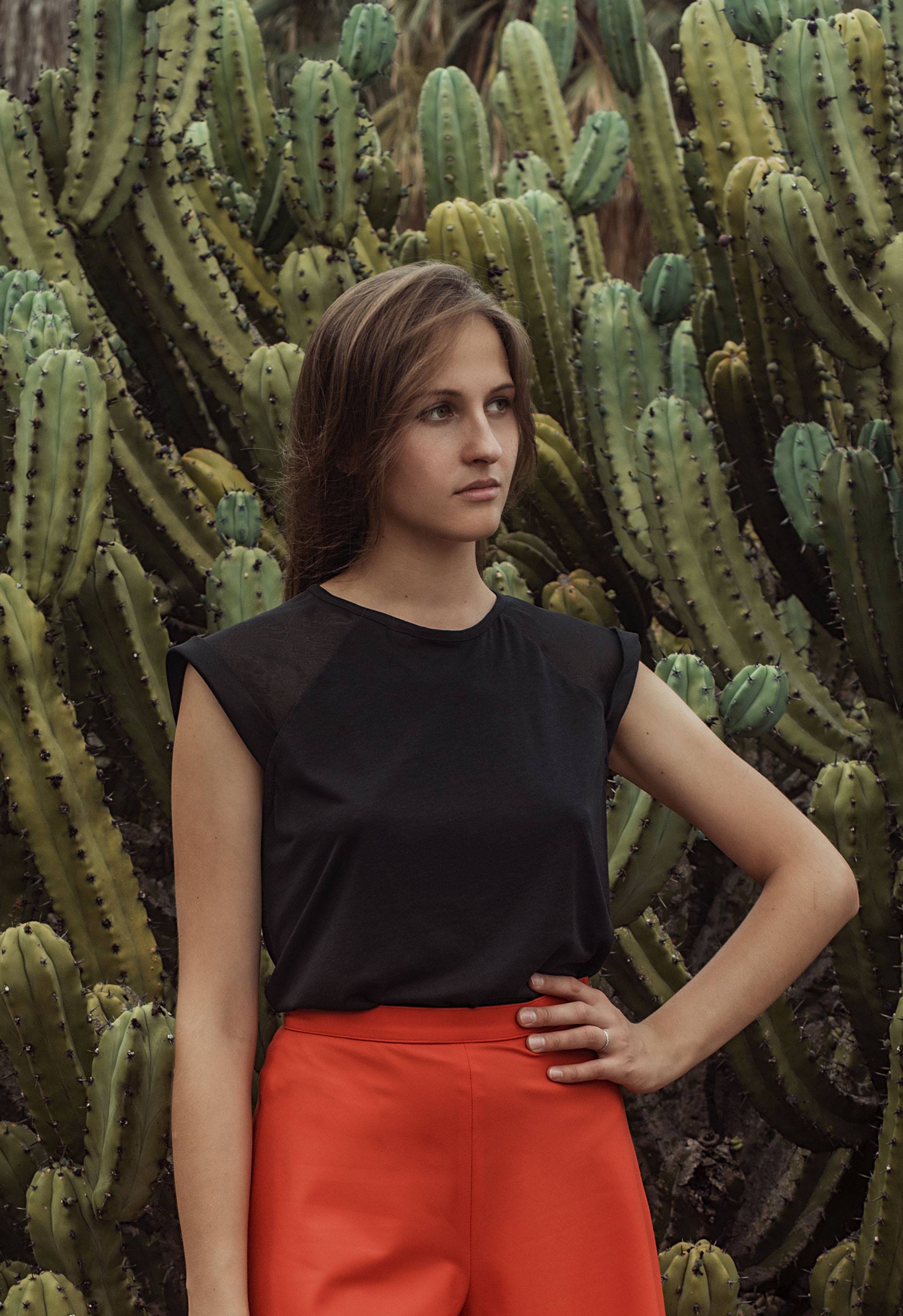 Camiseta negra Kristel