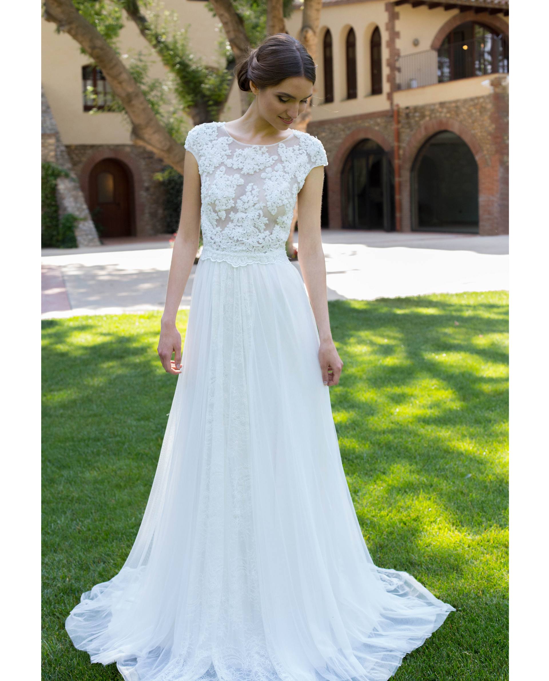 BRIDAL-NATURE 2019/20 - VESTIDOS - vestido novia Alba