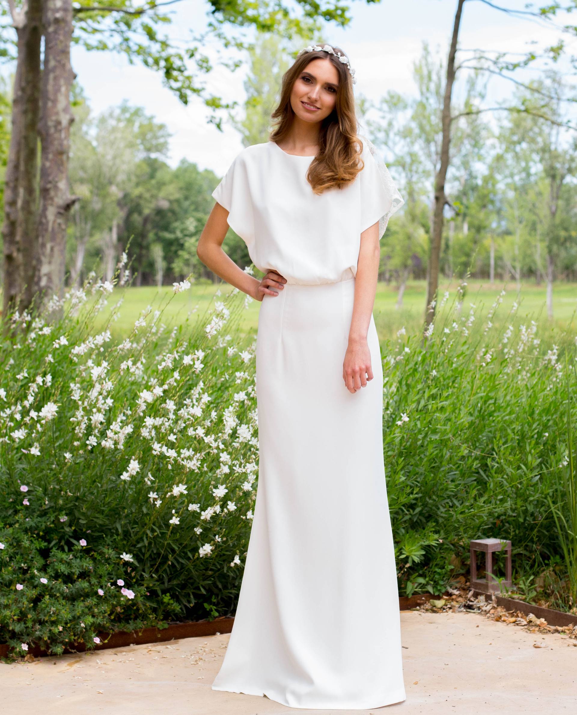 BRIDAL-NATURE 2019/20 - VESTIDOS - vestido novia Verónica