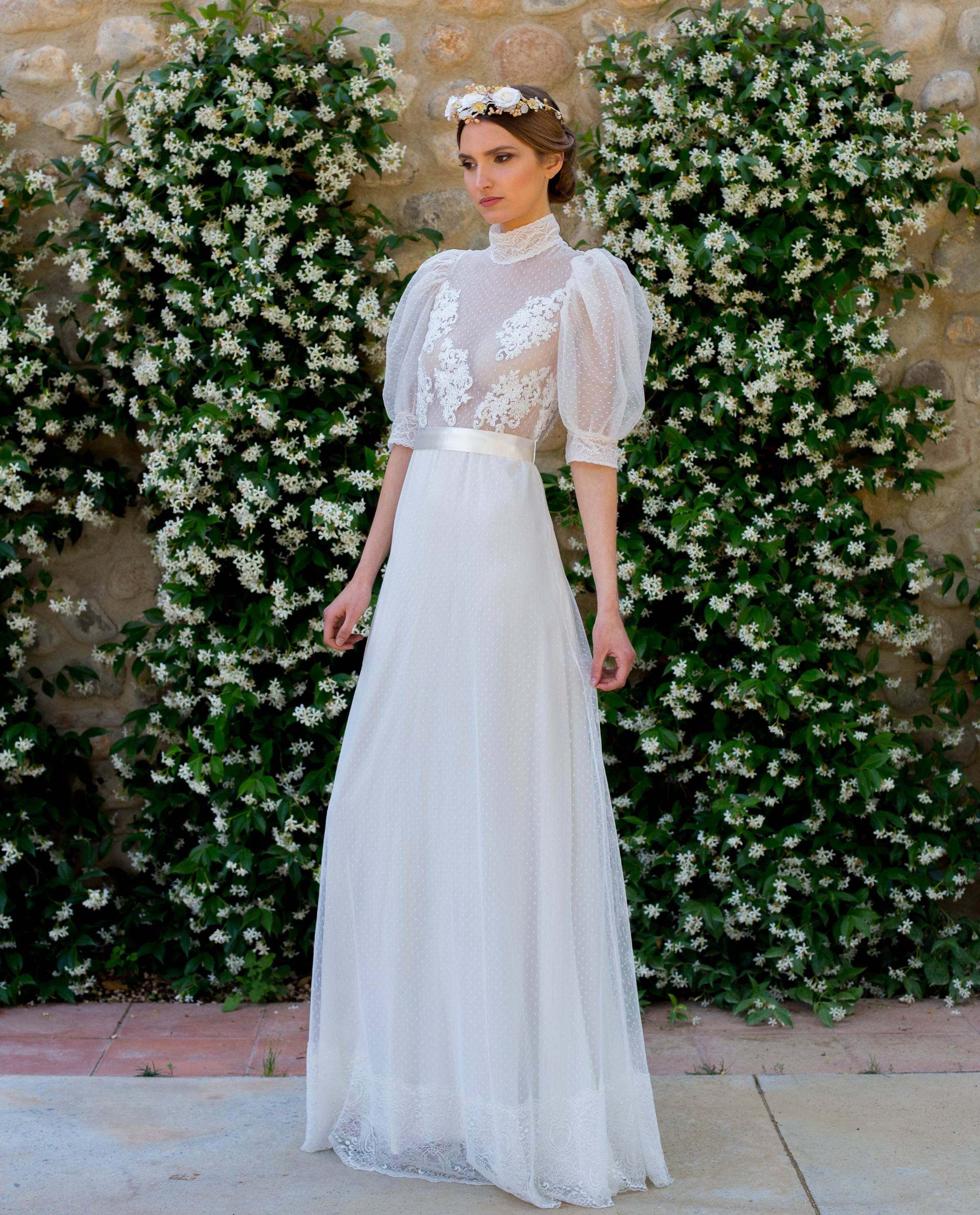 BRIDAL-NATURE 2019/20 - VESTIDOS - vestido novia Carmen
