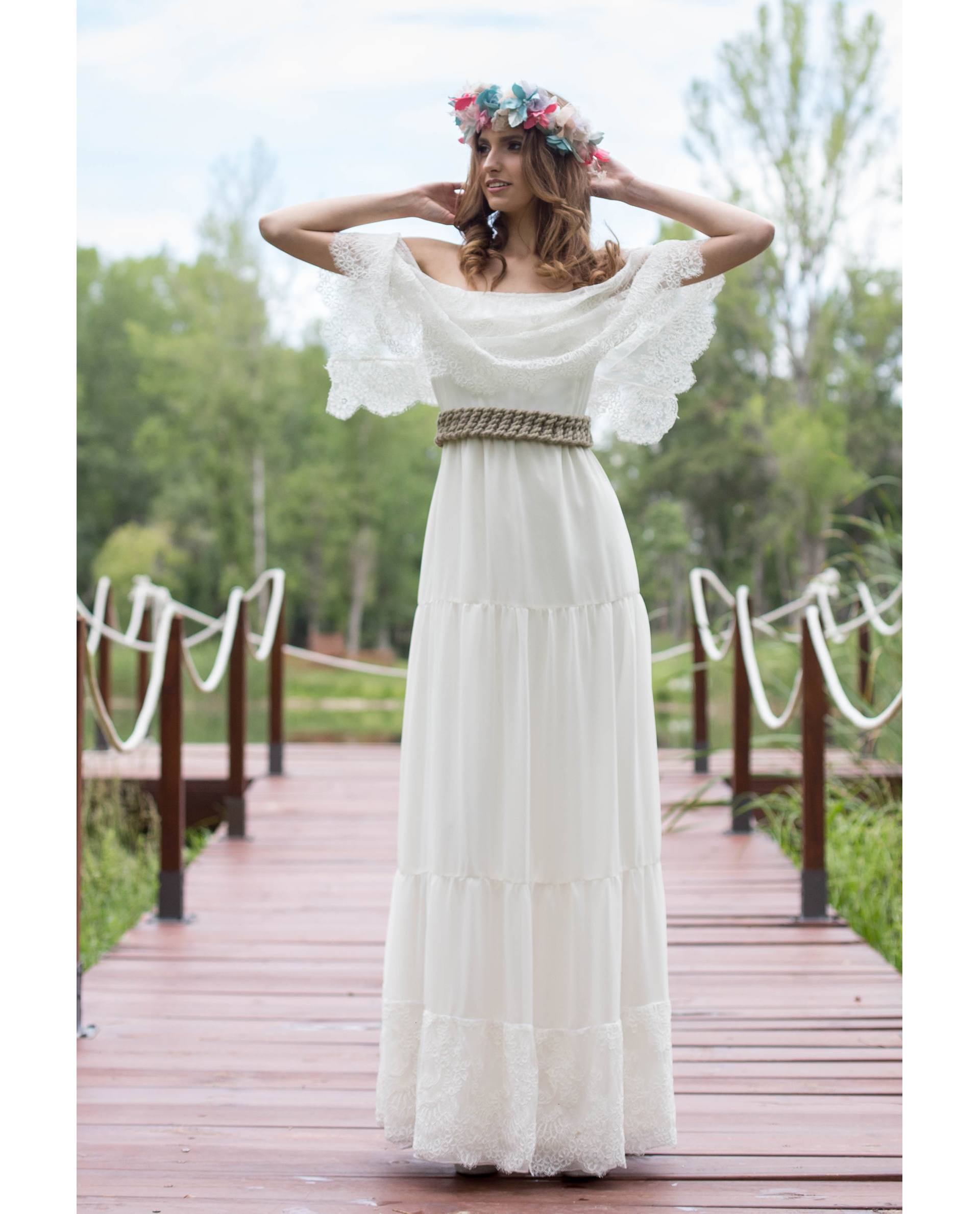 BRIDAL-NATURE - VESTIDOS - vestido novia Frida BRIDAL-NATURE - VESTIDOS - vestido novia Frida